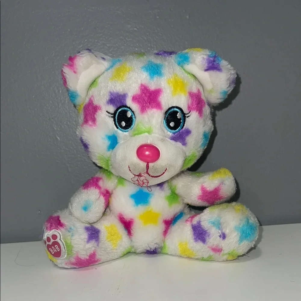 Charming White‎ and Pink Stuffed Animal Toy